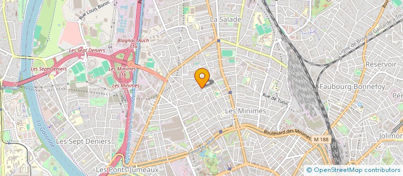 localisation de l'entreprise MONSIEUR MOHAMED HADJ ALI à TOULOUSE