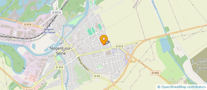 localisation de l'entreprise MONSIEUR MOHAMED HADJ ALI  NOGENT-SUR-SEINE