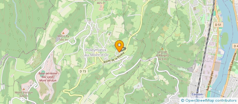 localisation de l'entreprise MONSIEUR MOHAMED HADJ AMMAR  POLEYMIEUX-AU-MONT-D'OR