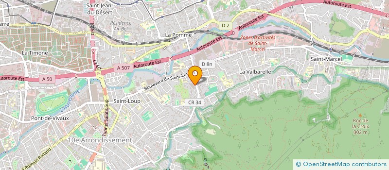 localisation de l'entreprise MONSIEUR MOHAMED HADJ-AZAM  MARSEILLE