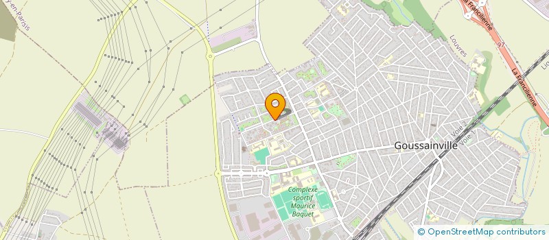 localisation de l'entreprise MONSIEUR MOHAMED HADJ BOULENOUAR  GOUSSAINVILLE