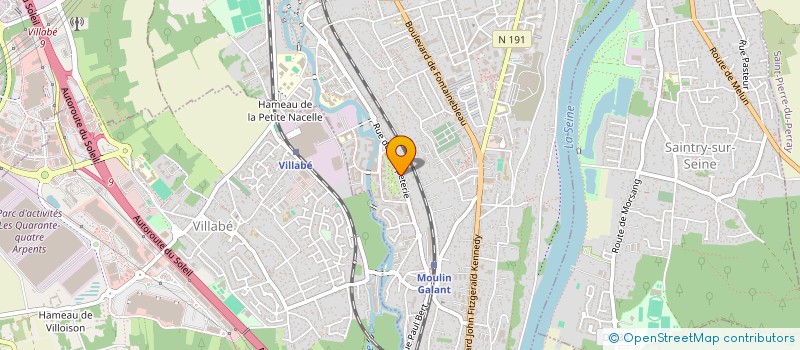 localisation de l'entreprise MONSIEUR MOHAMED HADJAL à CORBEIL-ESSONNES