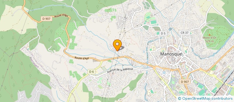 localisation de l'entreprise MONSIEUR MOHAMED HAIBA  MANOSQUE