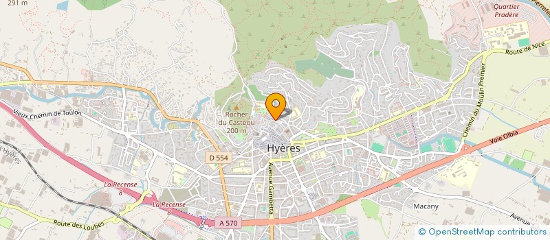 localisation de l'entreprise MONSIEUR MOHAMED-HAIDAR MERAH à HYERES