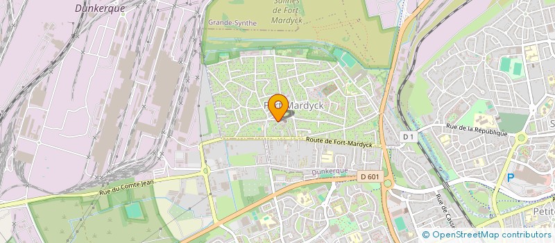 localisation de l'entreprise MONSIEUR MOHAMED HAIMER à DUNKERQUE