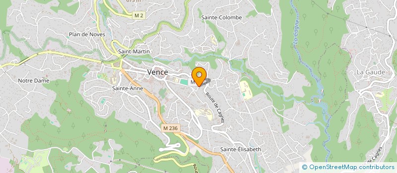 localisation de l'entreprise MONSIEUR MOHAMED-HAITHEM SOUMER à VENCE
