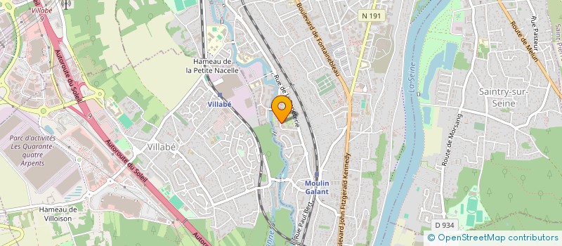 localisation de l'entreprise MONSIEUR MOHAMED HAJ à CORBEIL-ESSONNES