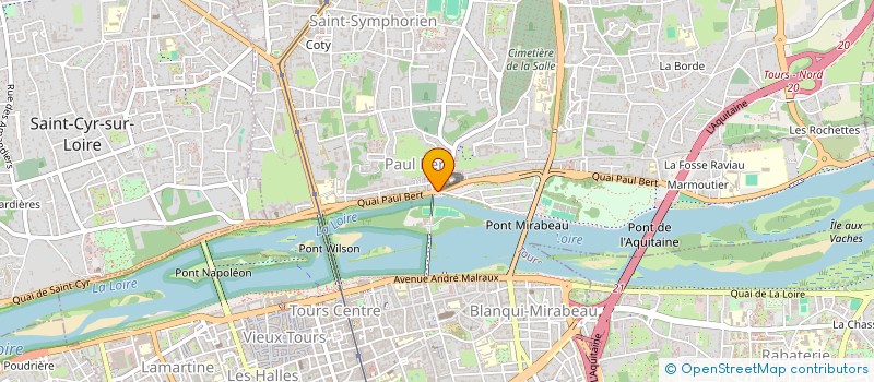 localisation de l'entreprise MONSIEUR MOHAMED HAJAM  TOURS