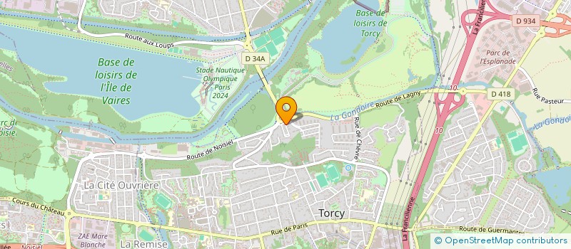 localisation de l'entreprise MONSIEUR MOHAMED HAJJAOUI  NOISY-LE-GRAND