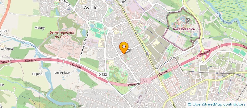 localisation de l'entreprise MONSIEUR MOHAMED HAKIMI  AVRILLE