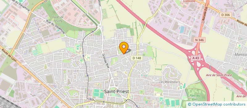 localisation de l'entreprise MONSIEUR MOHAMED HALI  SAINT-PRIEST