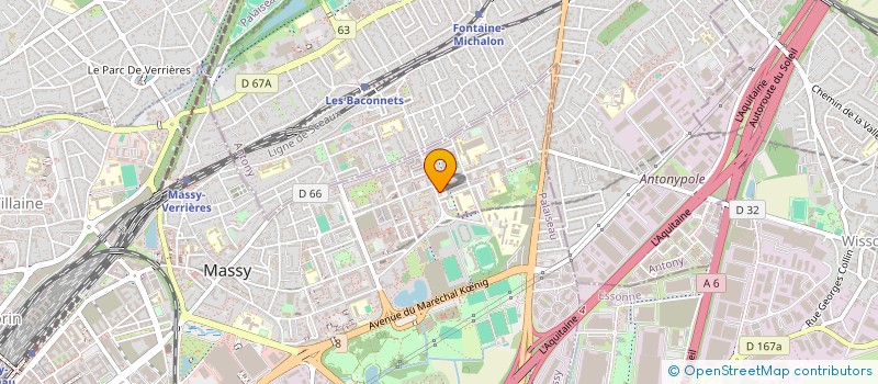 localisation de l'entreprise MONSIEUR MOHAMED HALLA  MASSY