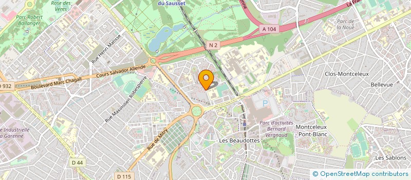 localisation de l'entreprise MONSIEUR MOHAMED HALLAK à AULNAY-SOUS-BOIS