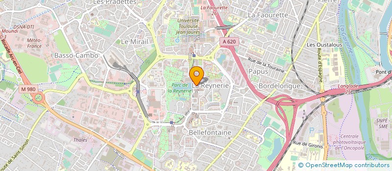 localisation de l'entreprise MONSIEUR MOHAMED HALLAK à TOULOUSE