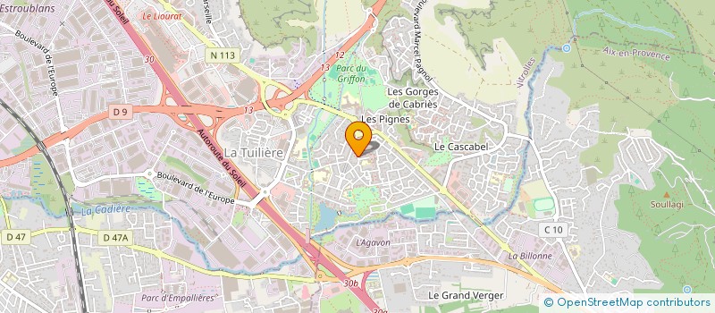 localisation de l'entreprise MONSIEUR MOHAMED HAMADACHE à VITROLLES