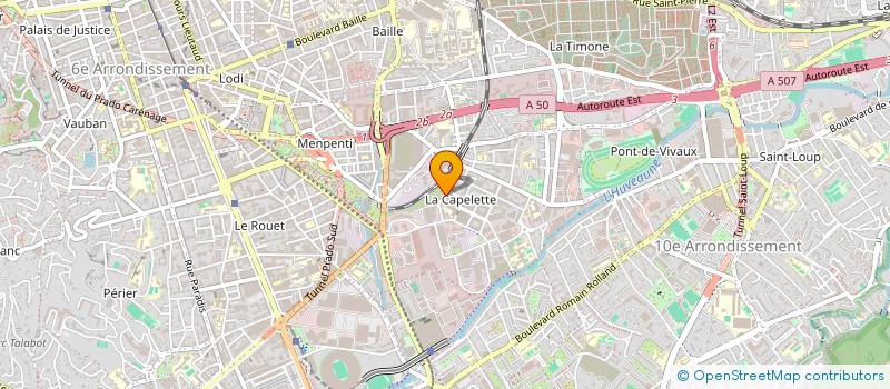 localisation de l'entreprise MONSIEUR MOHAMED HAMADI à MARSEILLE