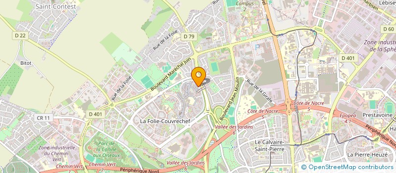 localisation de l'entreprise MONSIEUR MOHAMED HAMAN à CAEN