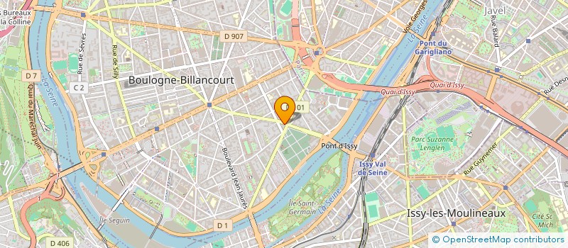 localisation de l'entreprise MONSIEUR MOHAMED HAMDANI à BOULOGNE-BILLANCOURT