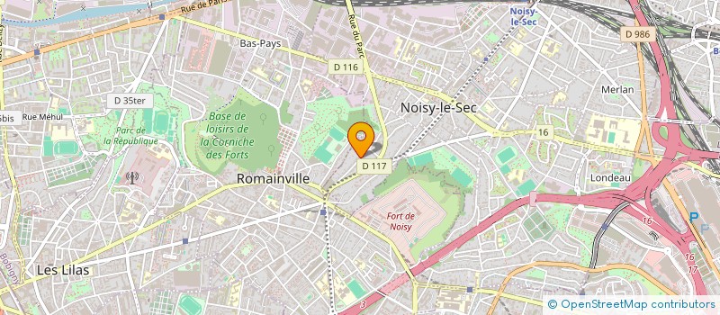 localisation de l'entreprise MONSIEUR MOHAMED HAMDAOUI à NOISY-LE-SEC