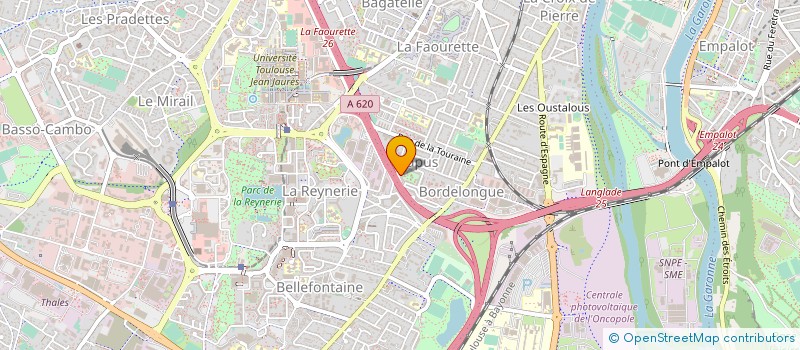 localisation de l'entreprise MONSIEUR MOHAMED HAMDAT à TOULOUSE
