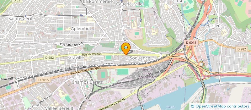 localisation de l'entreprise MONSIEUR MOHAMED HAMDI  LE HAVRE