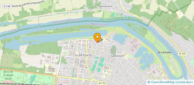 localisation de l'entreprise MONSIEUR MOHAMED HAMDI  MANTES-LA-JOLIE