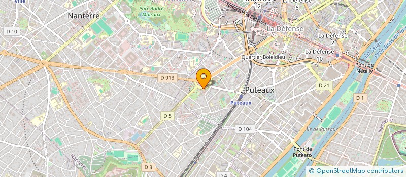 localisation de l'entreprise MONSIEUR MOHAMED HAMDI  PUTEAUX