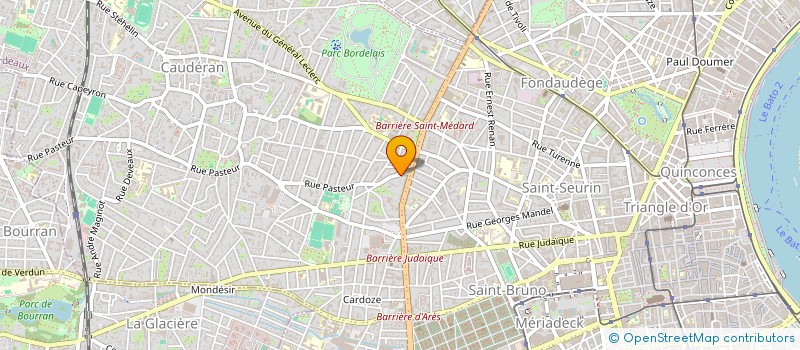 localisation de l'entreprise MONSIEUR MOHAMED HAMDI  BORDEAUX