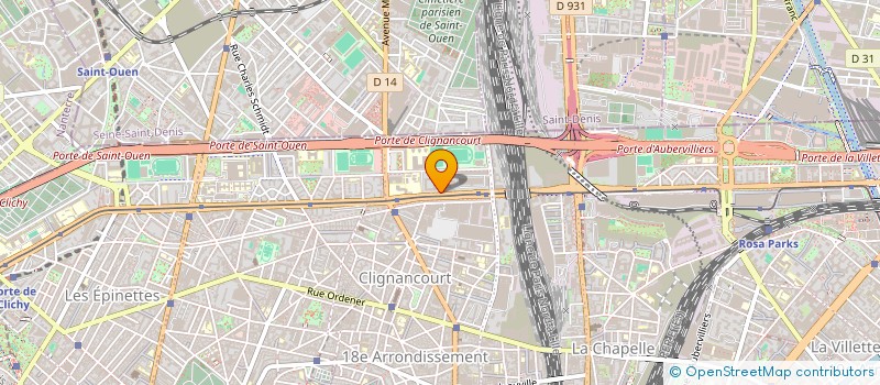 localisation de l'entreprise MONSIEUR MOHAMED HAMEL  PARIS