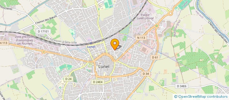 localisation de l'entreprise MONSIEUR MOHAMED HAMICI à LUNEL