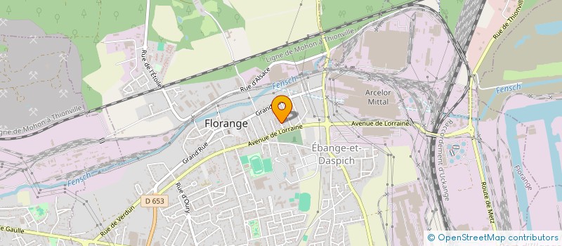 localisation de l'entreprise MONSIEUR MOHAMED HAMIDA à FLORANGE