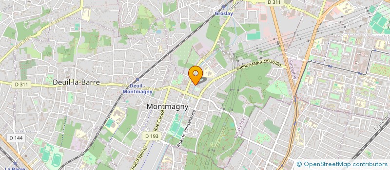 localisation de l'entreprise MONSIEUR MOHAMED HAMIDI  MONTMAGNY