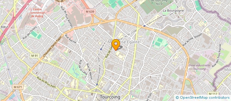 localisation de l'entreprise MONSIEUR MOHAMED HAMIDI  TOURCOING