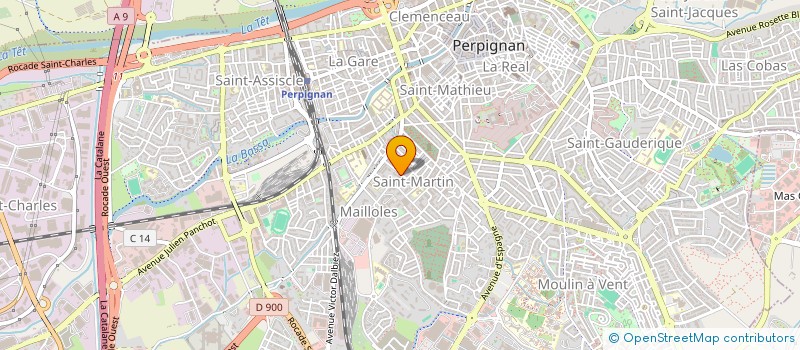 localisation de l'entreprise MONSIEUR MOHAMED HAMMADI à PERPIGNAN