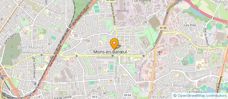 localisation de l'entreprise MONSIEUR MOHAMED HAMMAMI  MONS-EN-BARUL