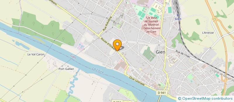 localisation de l'entreprise MONSIEUR MOHAMED HAMMAMI à GIEN