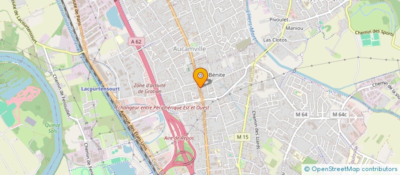 localisation de l'entreprise MONSIEUR MOHAMED HAMMI  TOULOUSE