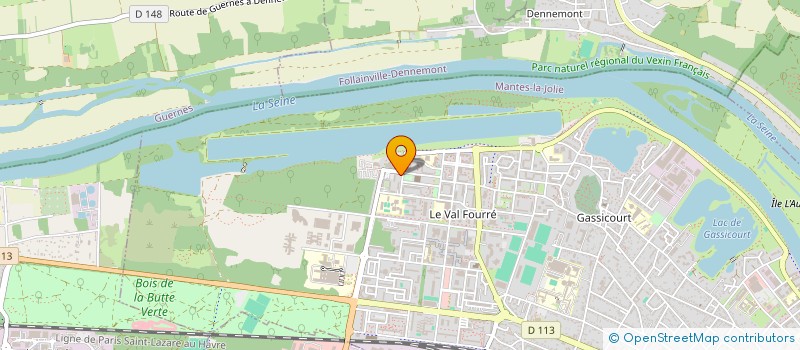 localisation de l'entreprise MONSIEUR MOHAMED HAMMOU  MANTES-LA-JOLIE