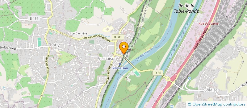 localisation de l'entreprise MONSIEUR MOHAMED HAMMOUCH  VERNAISON