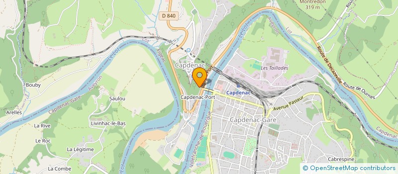 localisation de l'entreprise MONSIEUR MOHAMED HAMMOUMI  CAPDENAC