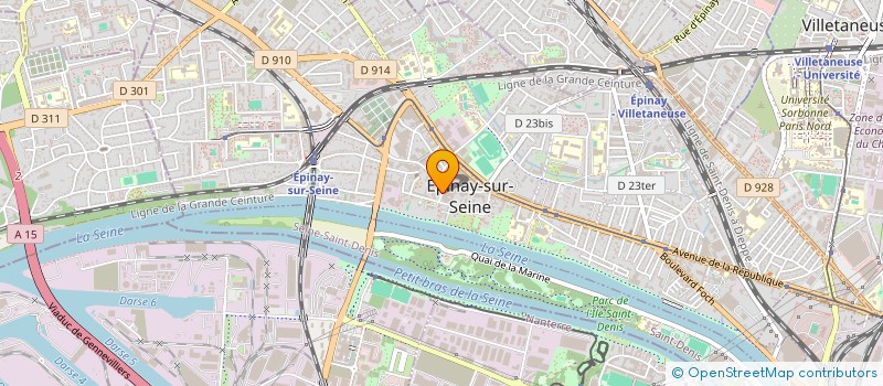 localisation de l'entreprise MONSIEUR MOHAMED HAMMOUTI à EPINAY-SUR-SEINE