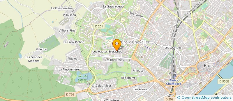 localisation de l'entreprise MONSIEUR MOHAMED HAMMOUTI à BLOIS