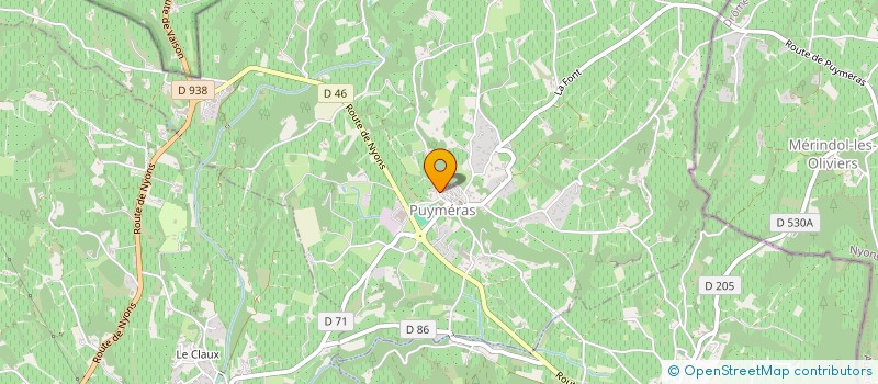 localisation de l'entreprise MONSIEUR MOHAMED HAMOU  PUYMERAS