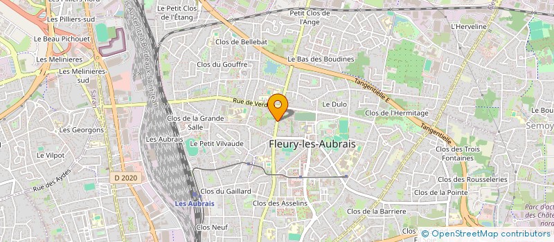 localisation de l'entreprise MONSIEUR MOHAMED HAMOU à FLEURY-LES-AUBRAIS