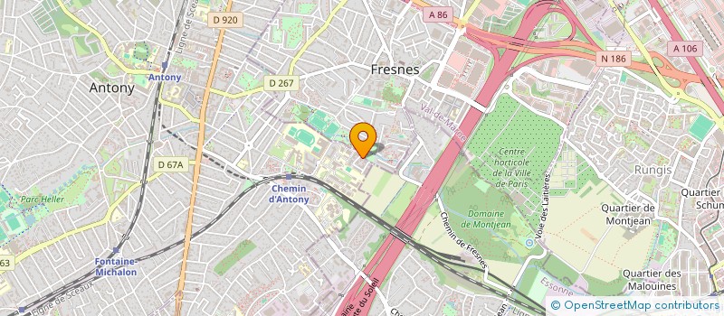 localisation de l'entreprise MONSIEUR MOHAMED HAMOUDA à ANTONY