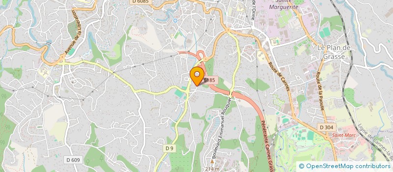 localisation de l'entreprise MONSIEUR MOHAMED HAMOUDA à GRASSE
