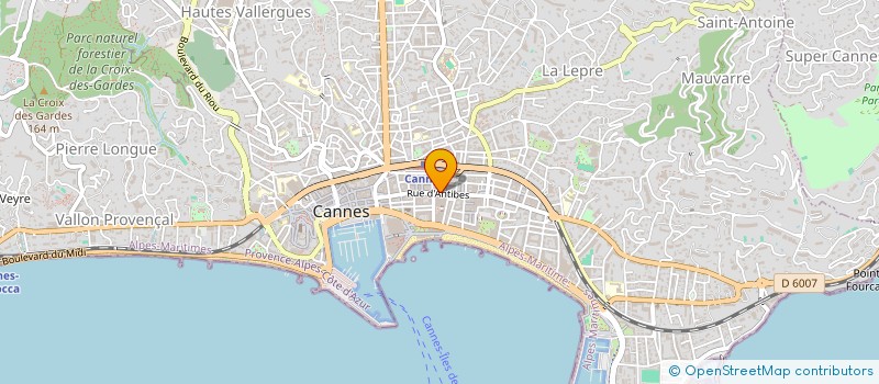 localisation de l'entreprise MONSIEUR MOHAMED HAMOUDI à CANNES