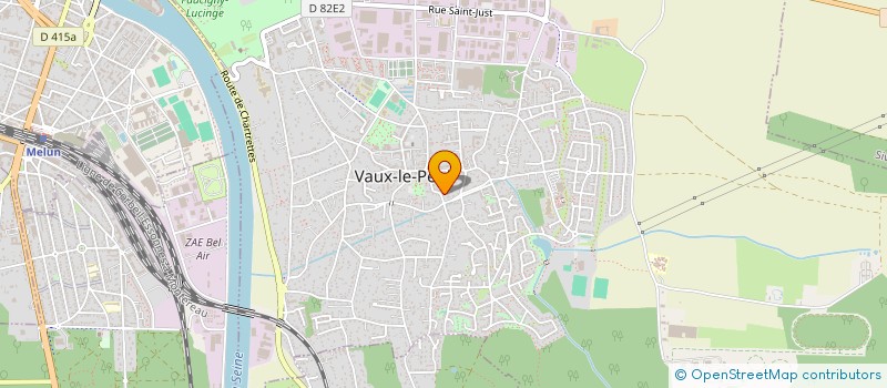 localisation de l'entreprise MONSIEUR MOHAMED HAMRAOUI à VAUX-LE-PENIL