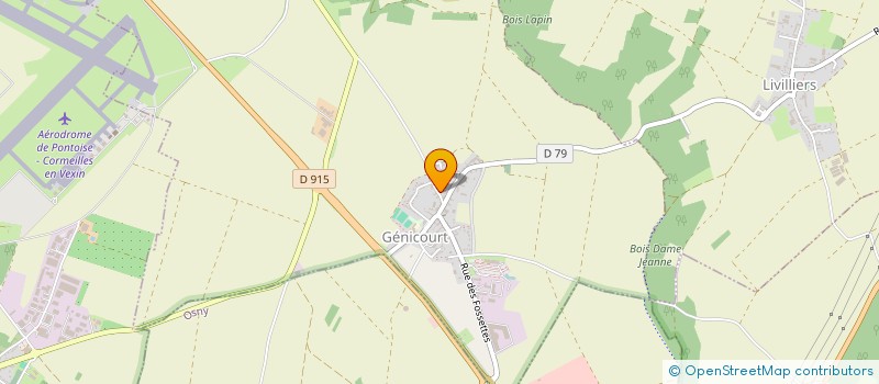 localisation de l'entreprise MONSIEUR MOHAMED HAMRAOUI  GENICOURT