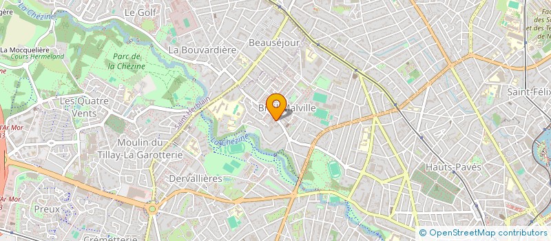 localisation de l'entreprise MONSIEUR MOHAMED HAMROUCHI à NANTES